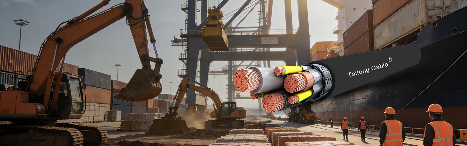 Спеціальні кабелі з гумовою оболонкою